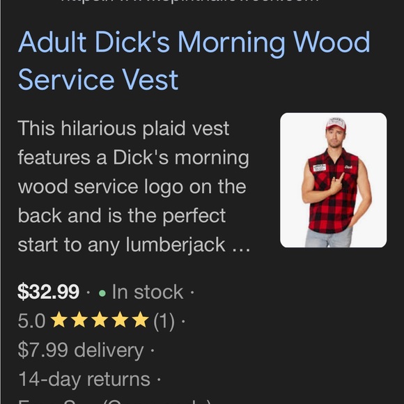 Red and Black Plaid Sleeveless Shirt - Picture 5 of 5